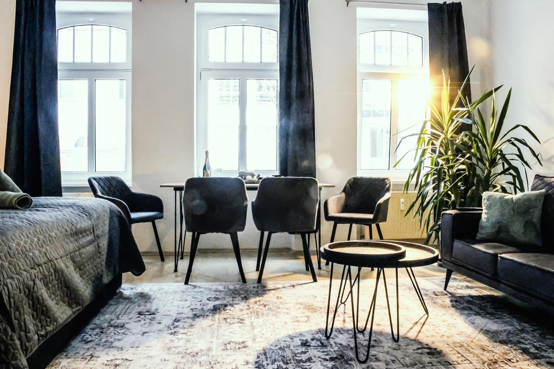 Nuwilu One - Apartment Mit Balkon Im Herzen Erfurts - Magenta Tv- Netflix - Disney Extérieur photo